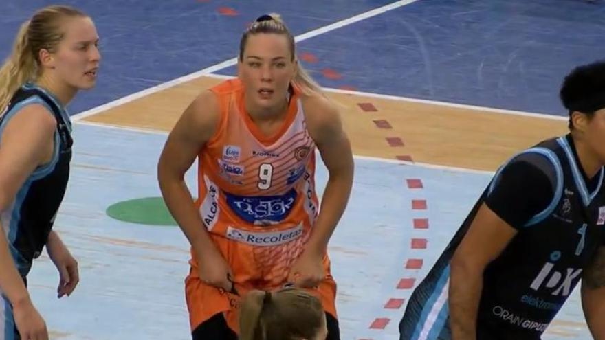 Tess Madgen fue una de las mejores en el equipo naranja.