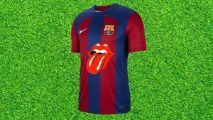 El Barça negocia con Spotify lucir el logo de los Stones en el clásico.