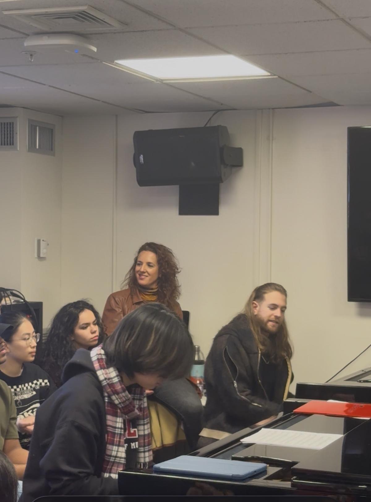 Un momento de una de las actuaciones en Boston