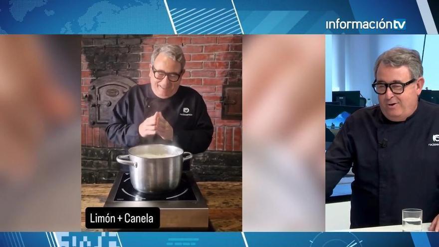 Raúl Asencio presenta los rollicos de cine y el helado de leche merengada de búfala