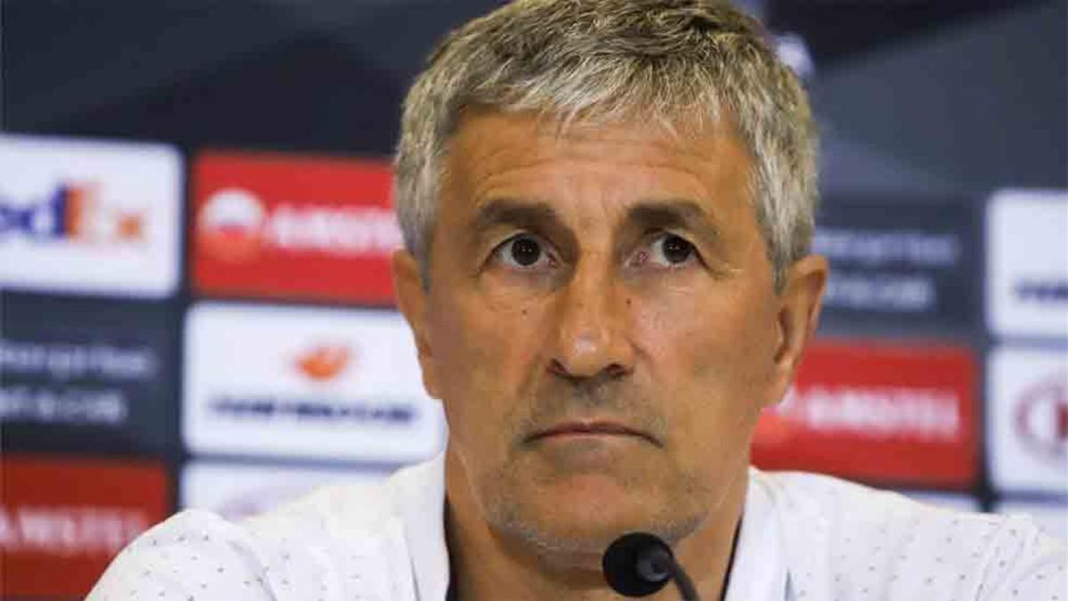 Quique Setién ha dado la lista de convocados del Betis