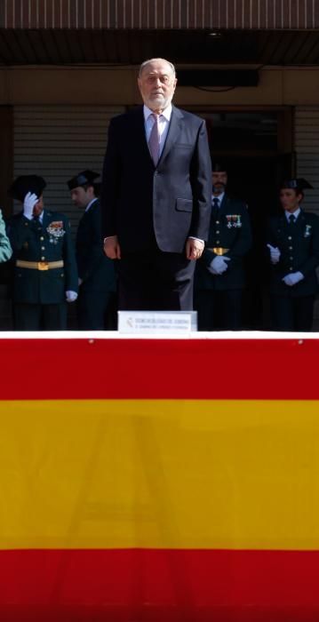 Acto del Día de la Hispanidad en el cuartel de El Rubín, en Oviedo