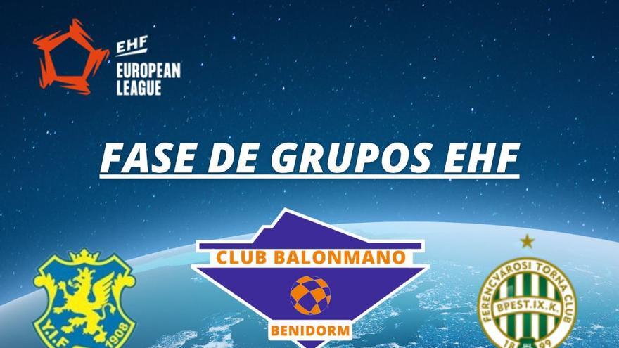 El TM Benidorm ya conoce sus rivales en la EHF European League