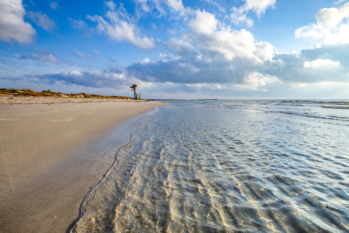 La playa de La Llana en San Pedro del Pinatar