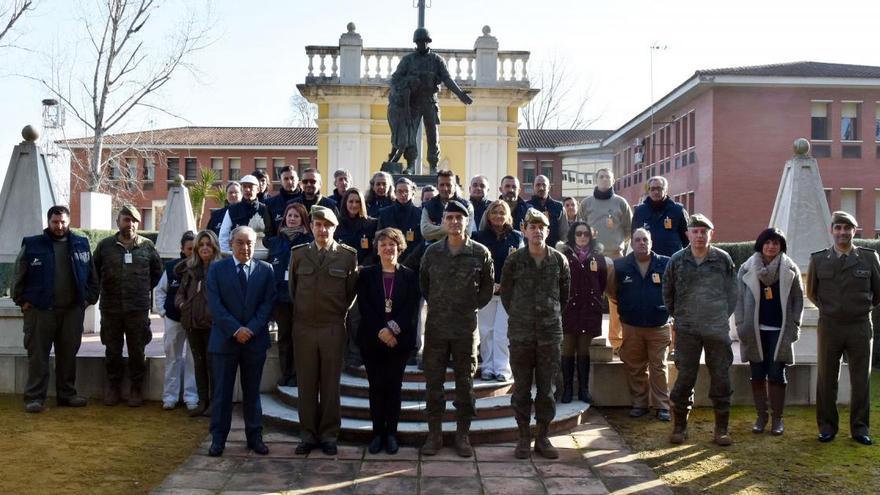 La base de Cerro Muriano inaugura el taller de empleo Las Encinas