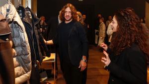 Carles Puyol, en un evento