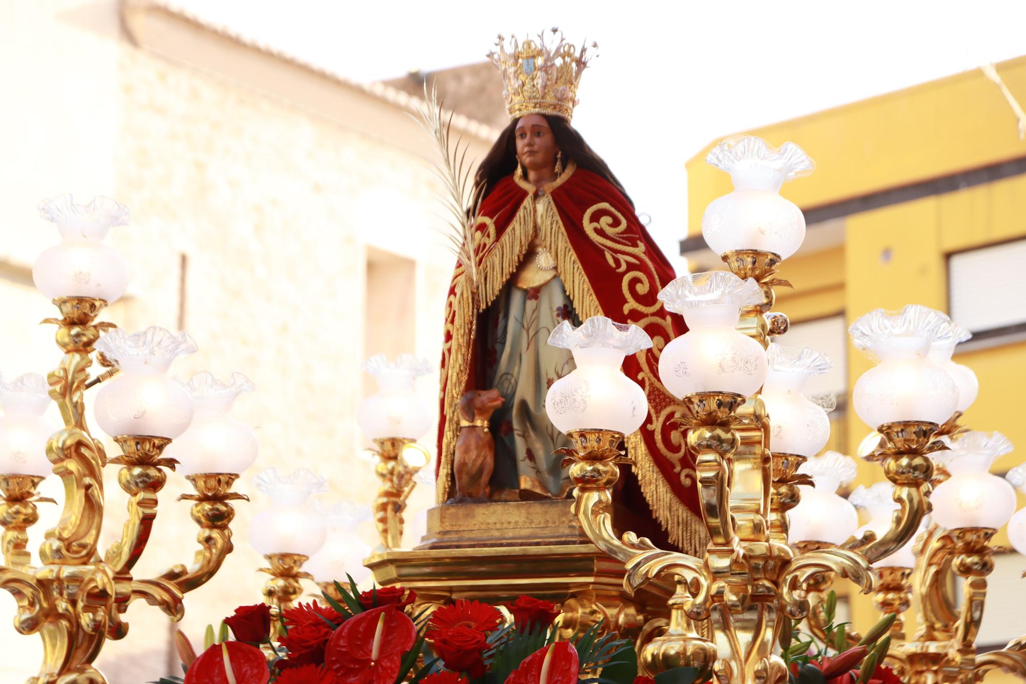 Fotos de la procesión de Santa Quitèria en las fiestas de Almassora