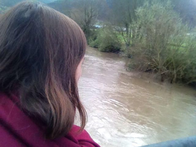 Los ríos Narcea y Nalón, muy crecidos en Pravia.