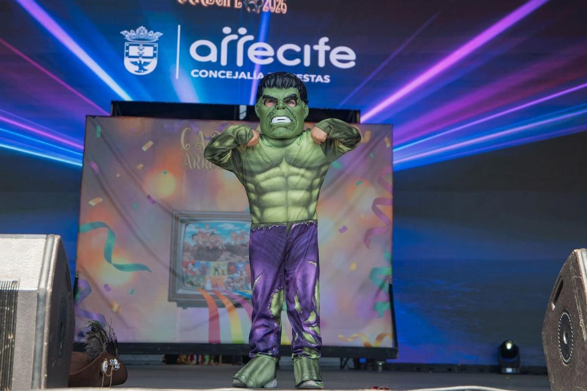 Concurso de Disfraces Infantiles del Carnaval de Arrecife 2026