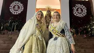 La Vall d'Uixó vive con devoción fallera la ofrenda a la Mare de Déu dels Desemparats