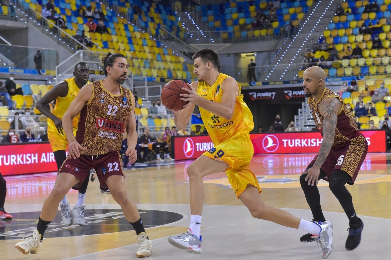 Eurocup: Partido CB Gran Canaria - Umana Reyer Venecia