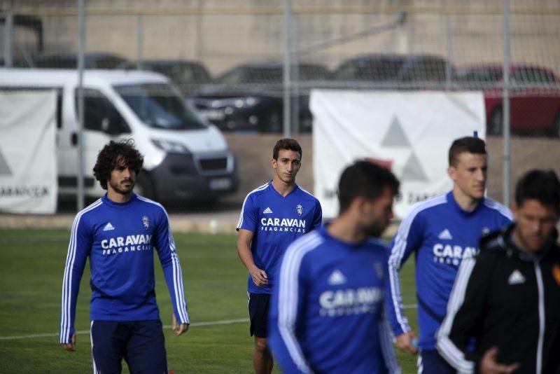 EL Zaragoza prepara el partido contra el Mirandés