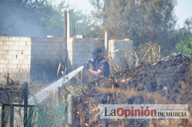 Incendio en Puebla de Soto