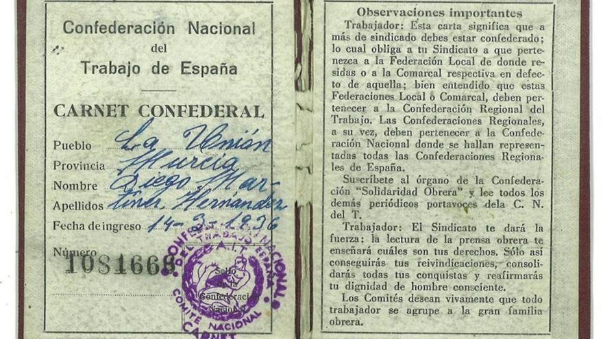 Uno de los documentos del archivo en poder de Cataluña