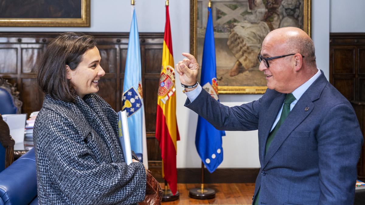 Adriana Domínguez y Manuel Baltar.