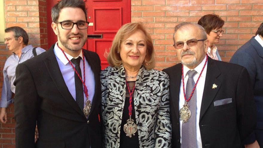 Pepi Fernández, tras recibir la rosa de Zamarrilla.