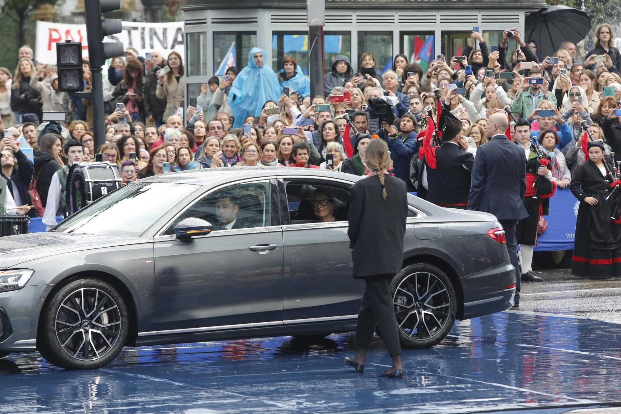 EN IMÁGENES: Así fue la alfombra azul de los Premios Princesa de Asturias 2023