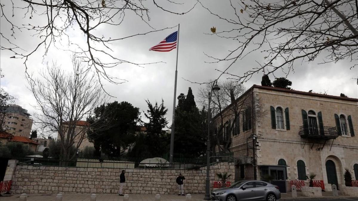 Consulado de EEUU en Jerusalén.