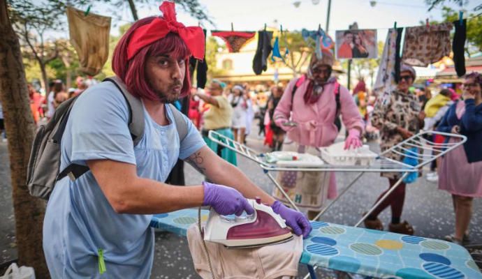 Carnaval de Día en Santa Cruz de Tenerife 2020.