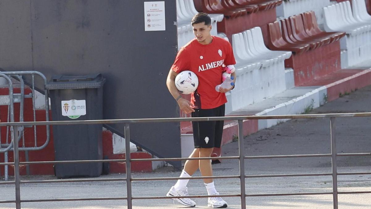 Andrés Ferrari, en Mareo.