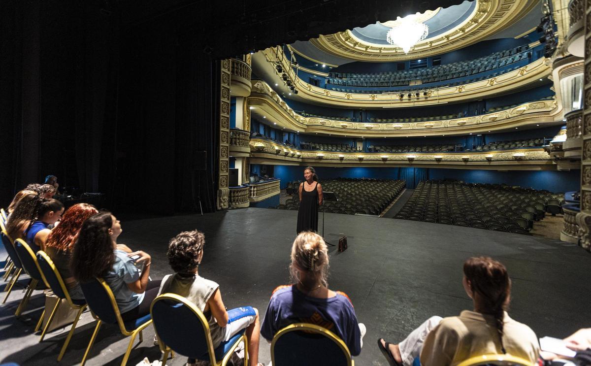 Imagen de la sesión de la mañana en el Teatr Principal de Alicante.