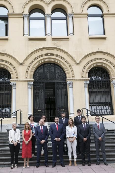 El nuevo equipo de gobierno del Principado