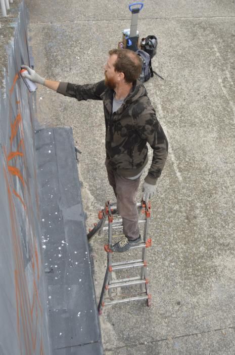 Gijón se llena de grafitis