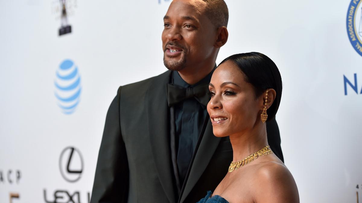 Jada Pinkett Smith y su marido Will Smith