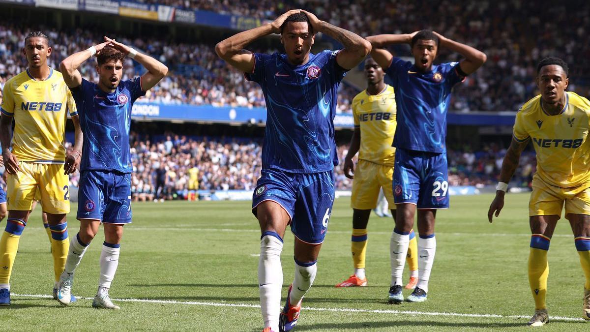 Chelsea, en su empate con el Crystal Palace (1-1)