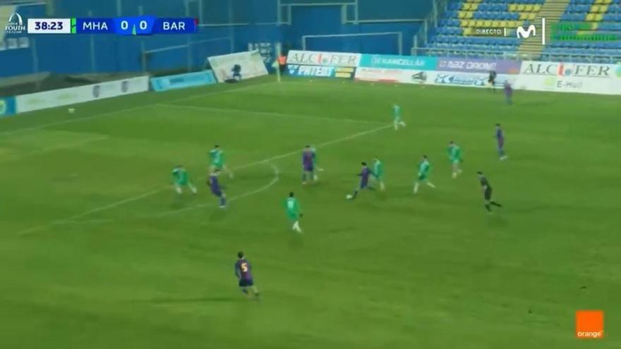 Geist ilumina al Juvenil A del Barça en la Youth League