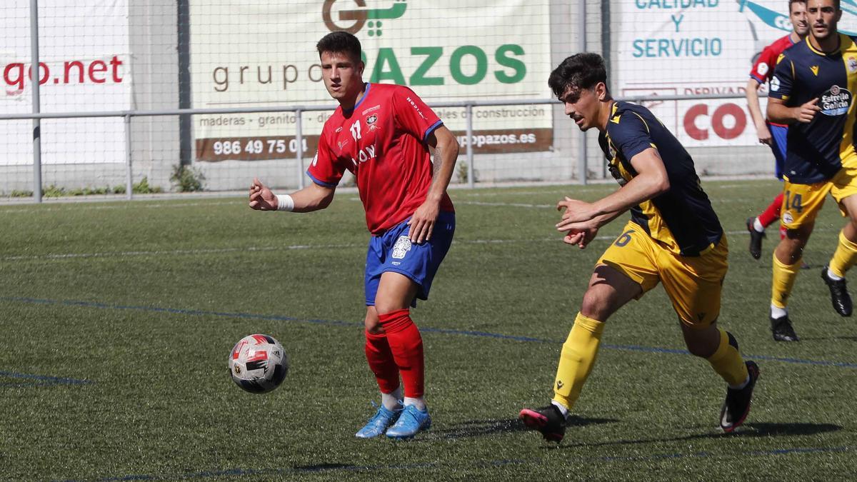 Visita del Fabril a Redondela en la pasada temporada.