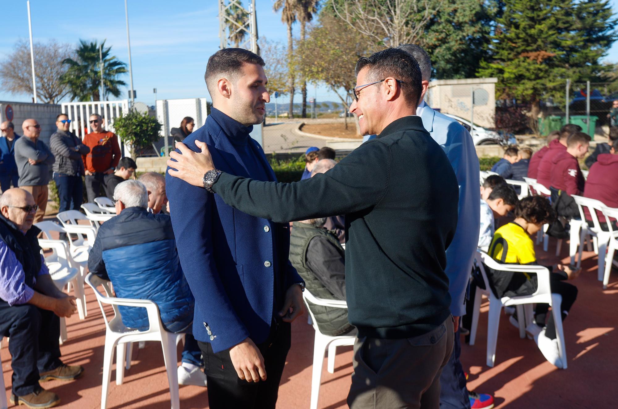 Las mejores imágenes del homenaje a Abel Ruiz