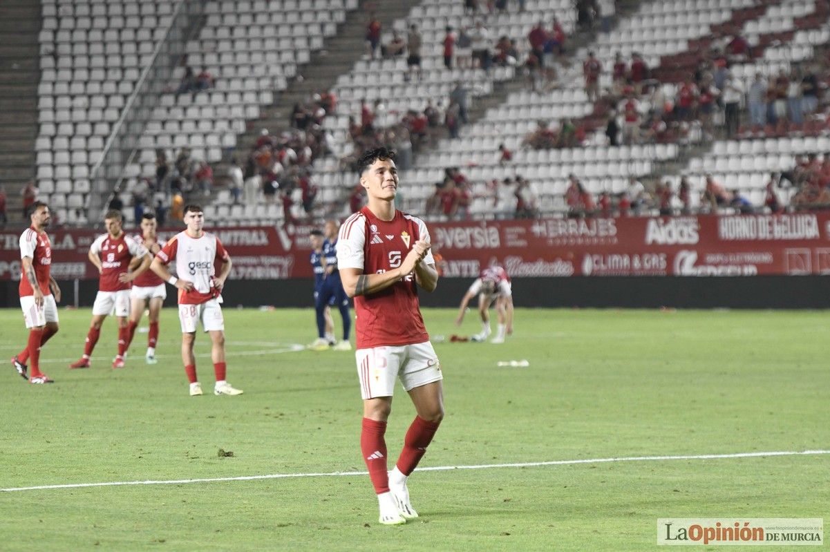 Así fue el encuentro del play off del Real Murcia y el Nástic en la lucha por el ascenso
