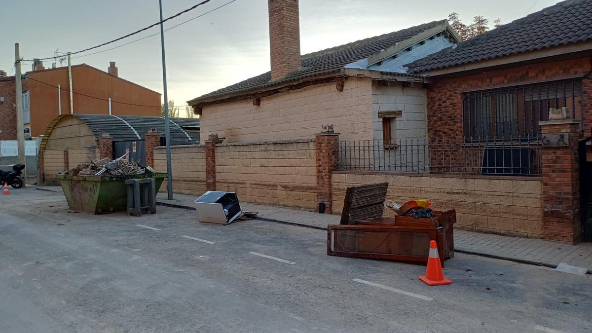 Cadrete y María de Huerva y Cuarte de Huerva tras la riada de hace una semana