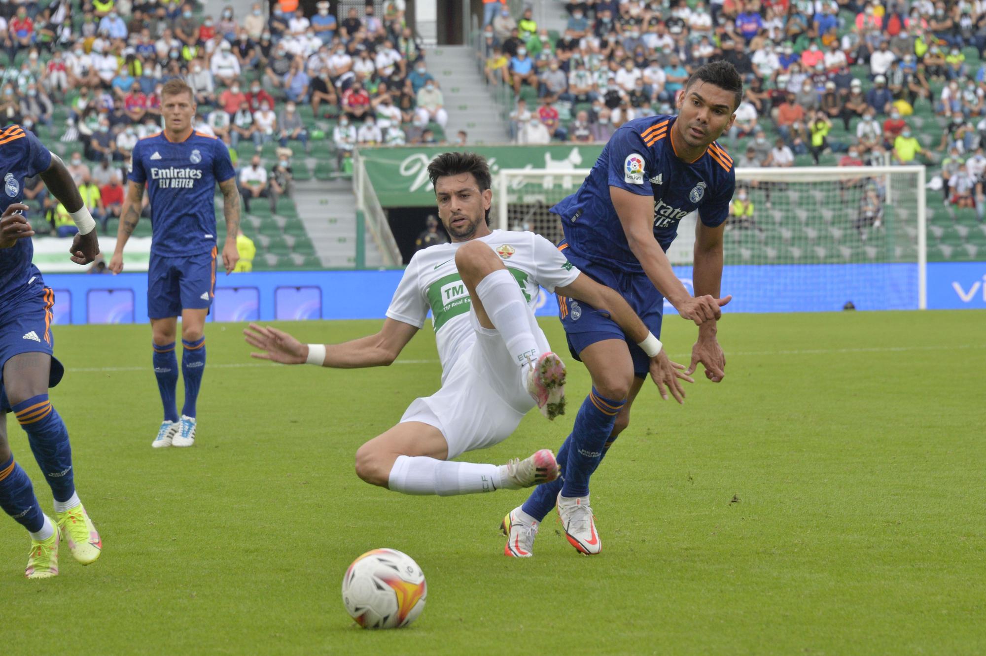 Las mejores imágenes del Elche - Real Madrid