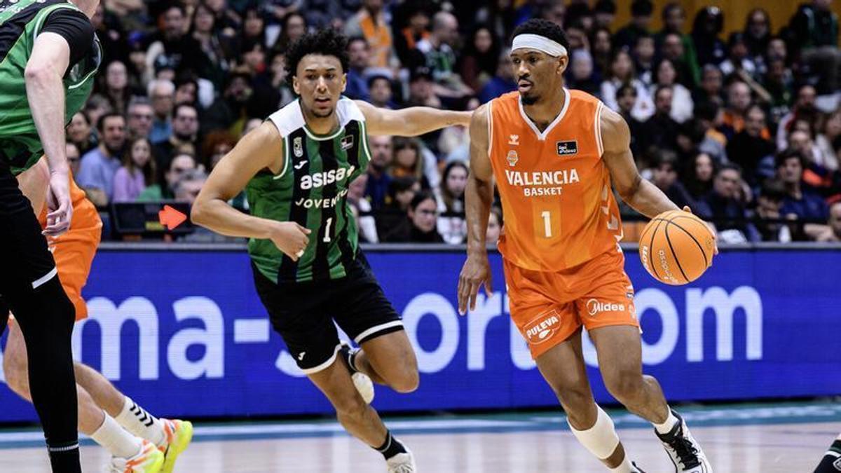 El Valencia Basket - Joventut, en imágenes