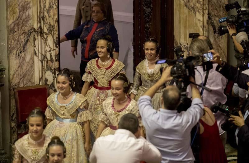 Proclamación de las falleras mayores de València 2020