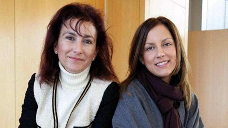 Pilar Conde y Maite Otero.