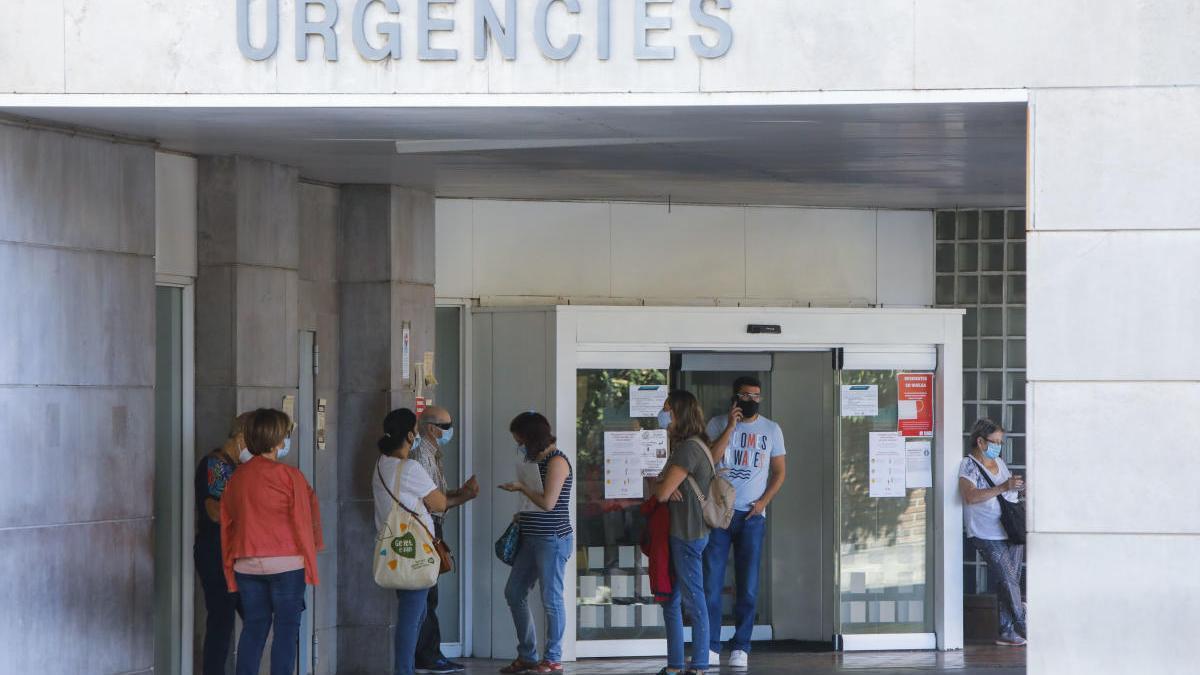 Urgencias de un hospital en Valencia