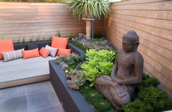 Los jardines zen siguen estando de moda.