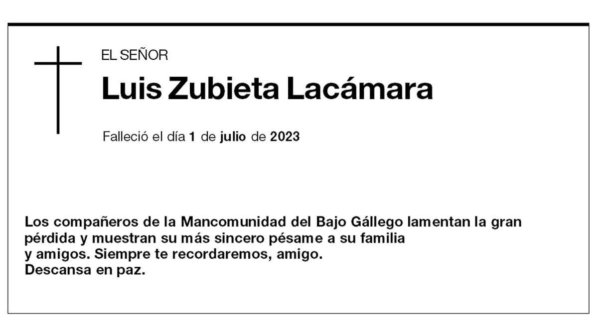 Luis Zubieta Lacámara