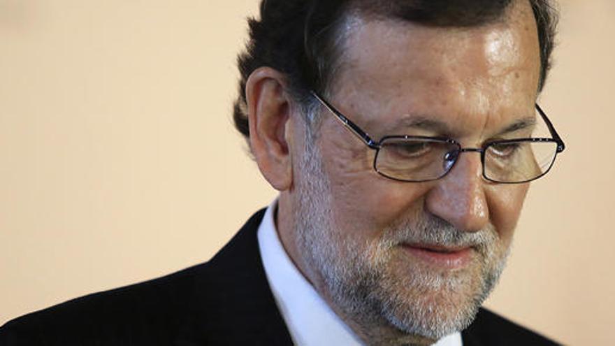 Rajoy ha estrenado gafas este jueves.