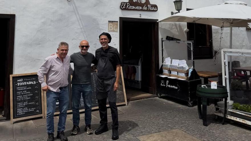 Antonio Lobato cae rendido a Lanzarote y a un restaurante de Teguise