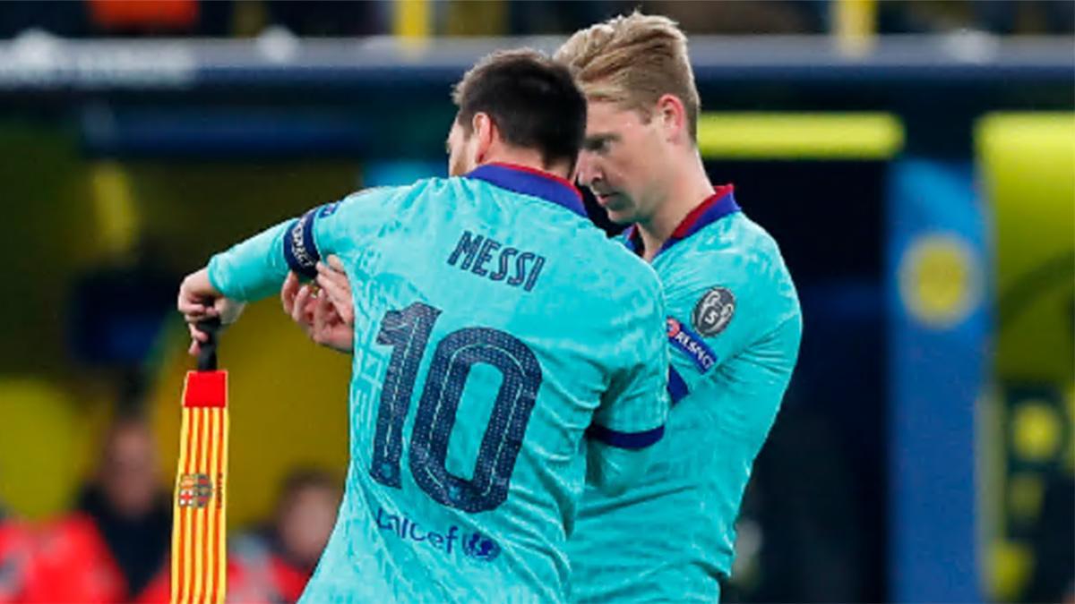 De Jong, sobre Messi: "Espero que vuelva pronto"