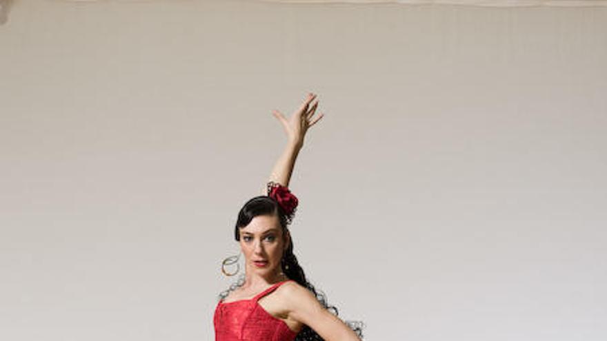Pilar Andújar da una clase magistral de flamenco en inglés