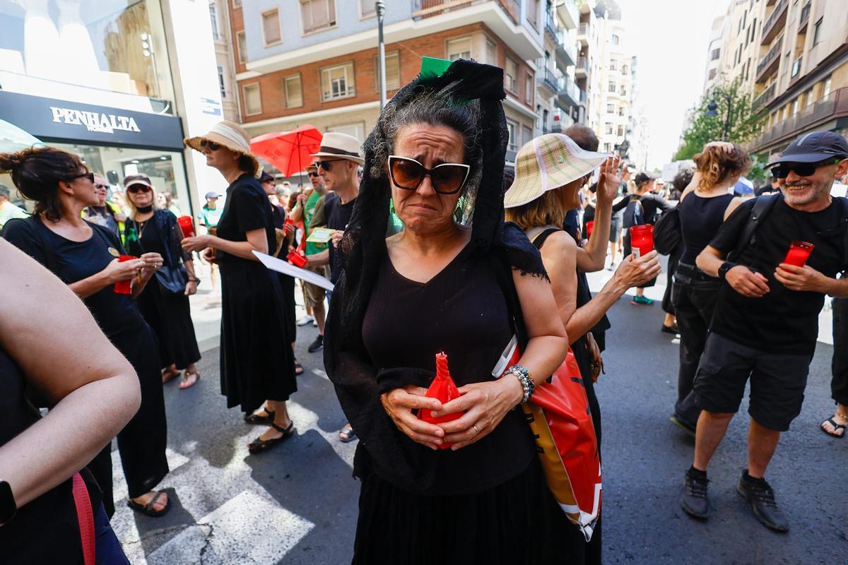 Manifestación educativa en València