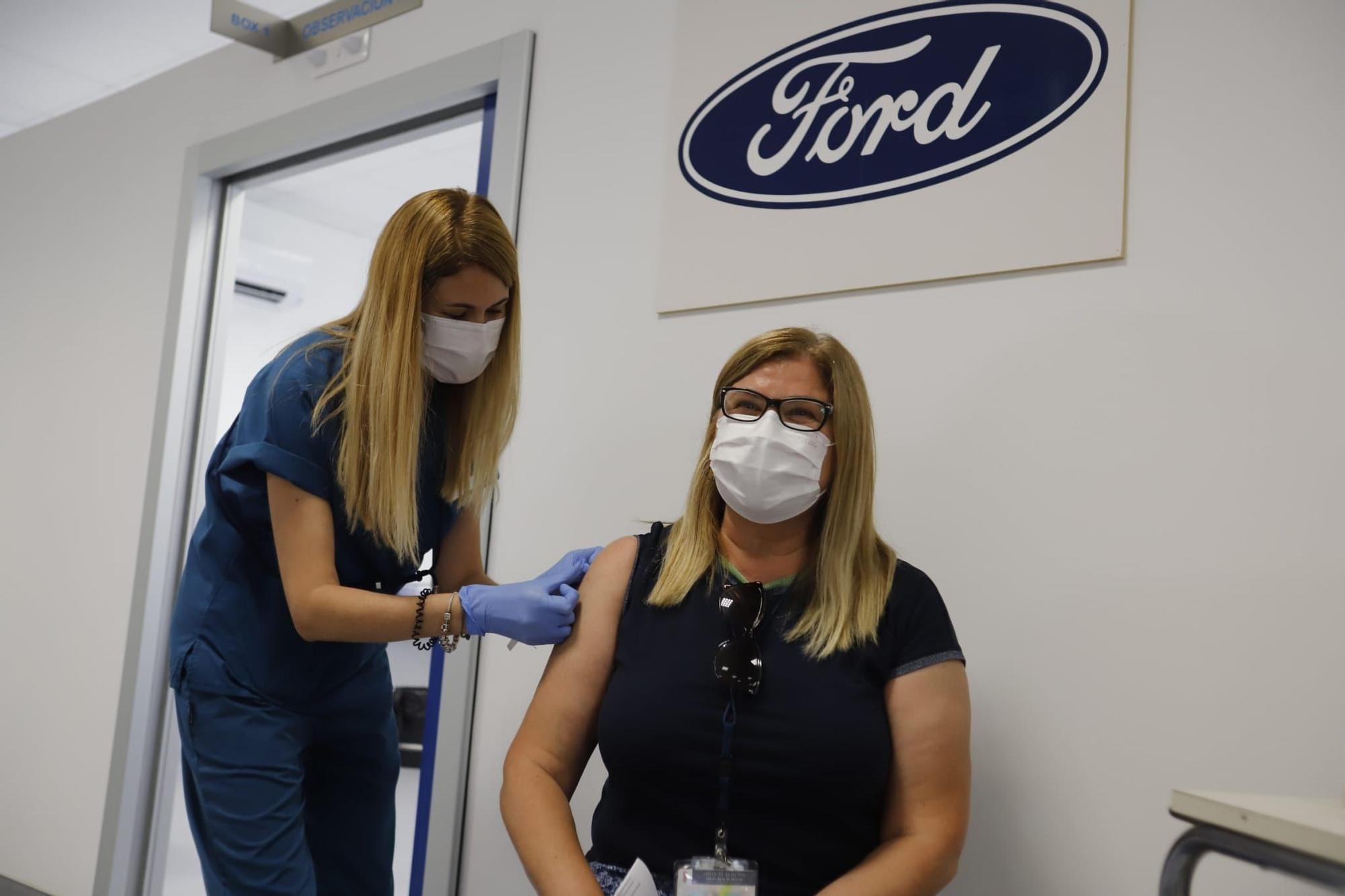 Empieza la vacunación en Ford Almussafes