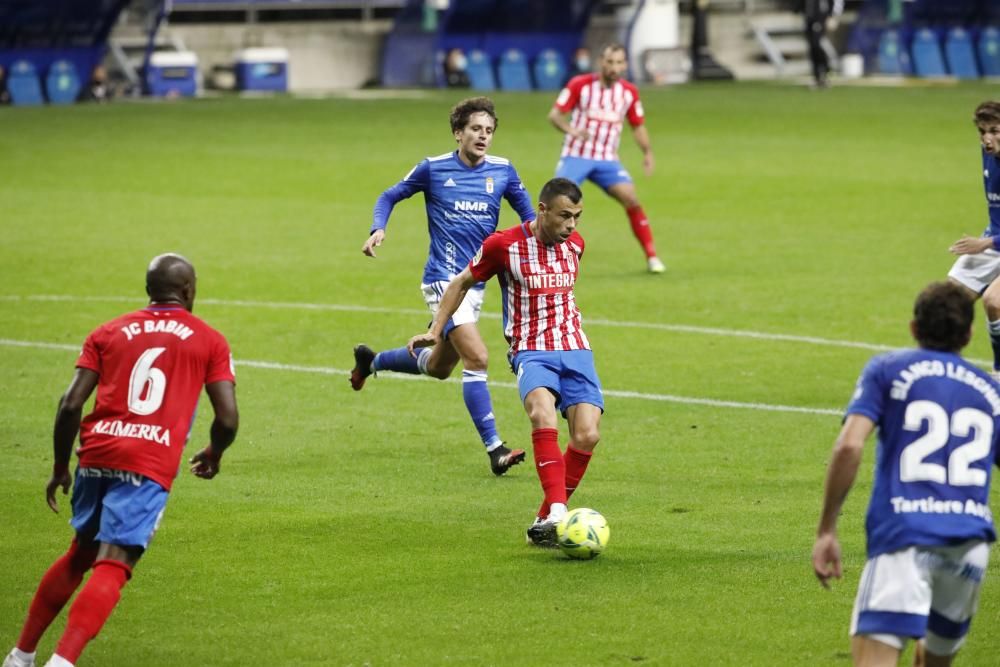 Derbi Real Oviedo-Sporting: El derbi asturiano en imágenes