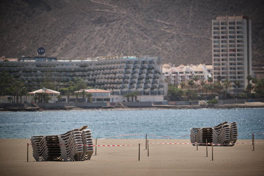 El Sur de Tenerife, sin actividad