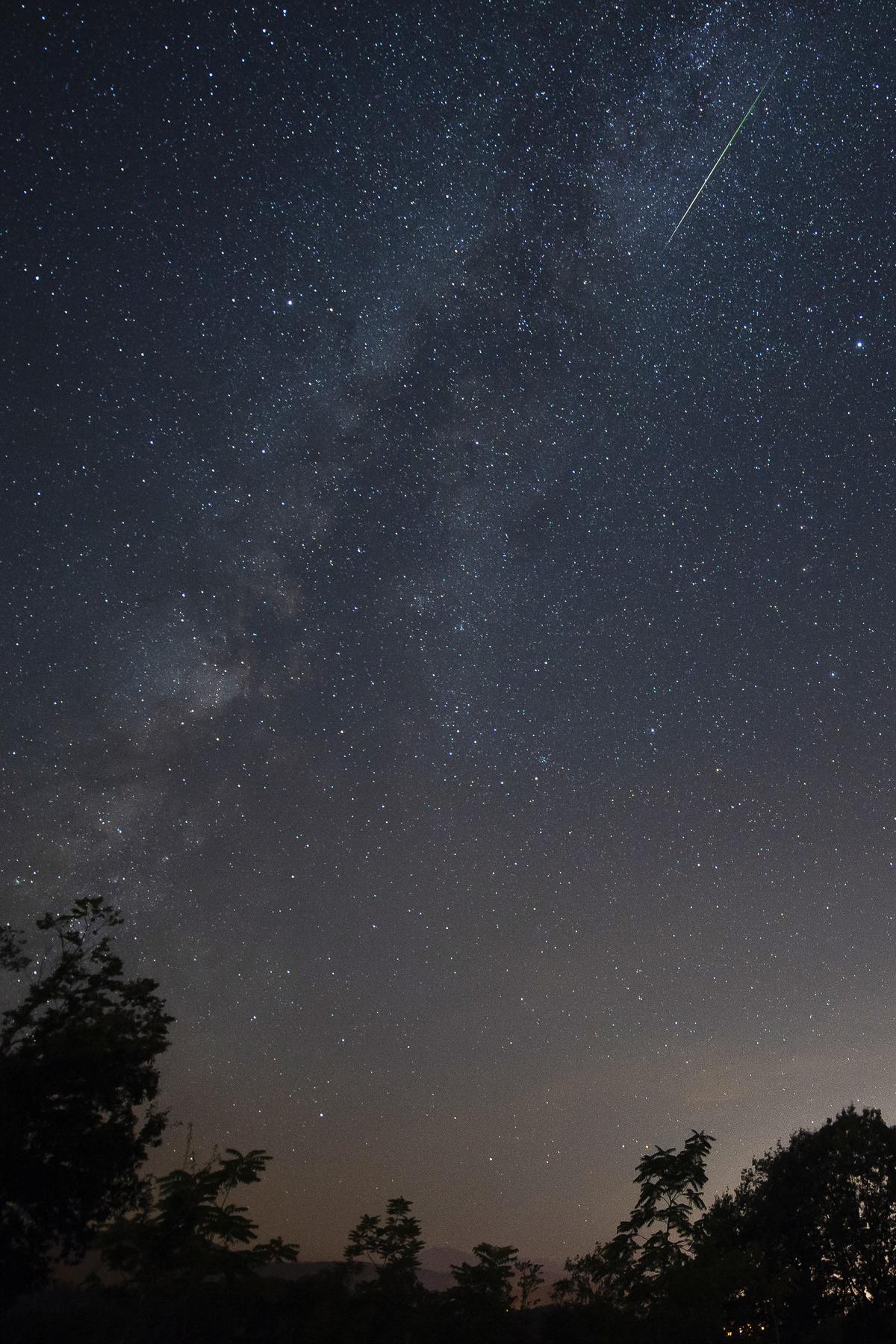 Así ha sido la gran noche de las perseidas